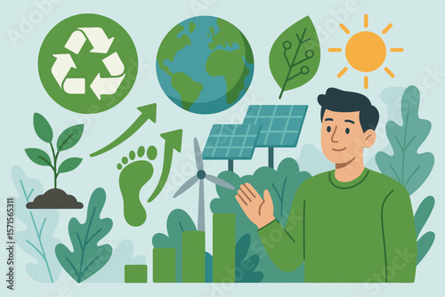 ESG investment, circular economy, sustainability technology, renewable energy, recycling, net zero, carbon footprint reduction, green business, positive environmental impact