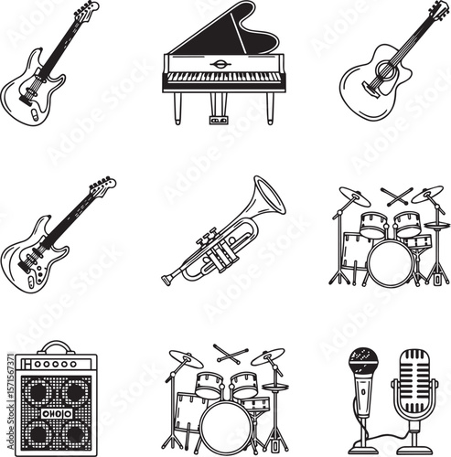 Musical instruments and audio equipment guitar piano