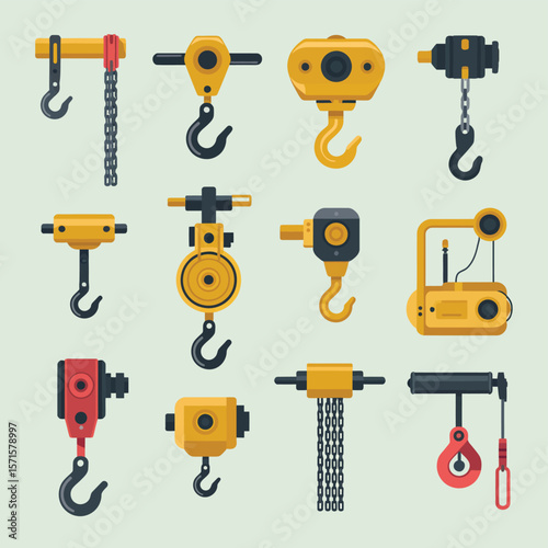 Various Types of Lifting Hoists and Cranes