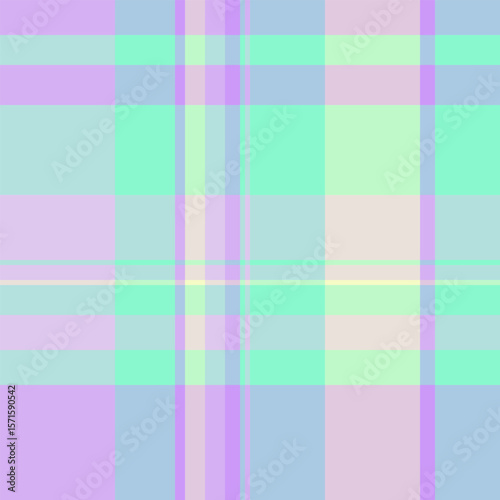 Pastel plaid pattern background. Calming, soft colors create a peaceful aesthetic. Great for designs, social media, wallpaper, or textile projects.