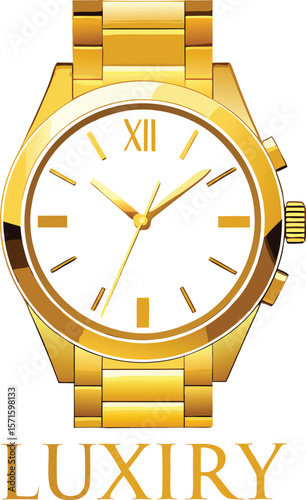 Adobe Illustrator Artwork Senior man wearing tank top and gold chains with dollar sign, mid section
