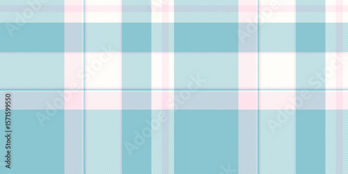 Pastel blue and pink plaid pattern.  Soft, delicate texture ideal for textile design, fashion, website backgrounds, or crafting projects.  Evokes feelings of serenity and gentle femininity.