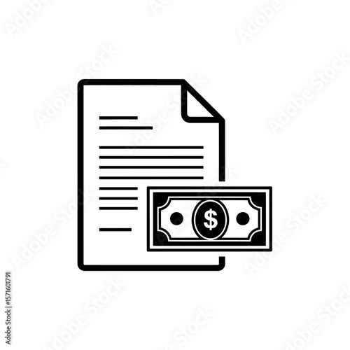 Vector art of bitcoin in a wallet represents digital currency and investment