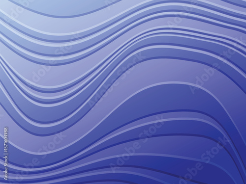Blue Gradient wave abstract background, web background, blue texture, banner design, creative cover design, backdrop, minimal background, vector illustration