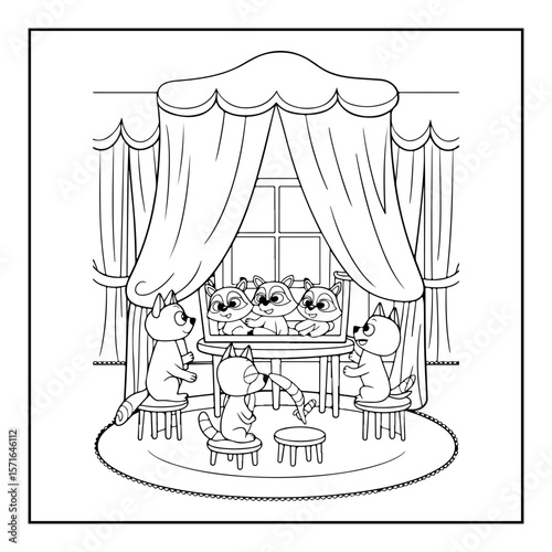 black and white friendship coloring pages for kids