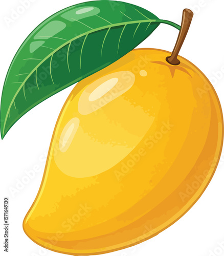 vector illustration of an orange fruit