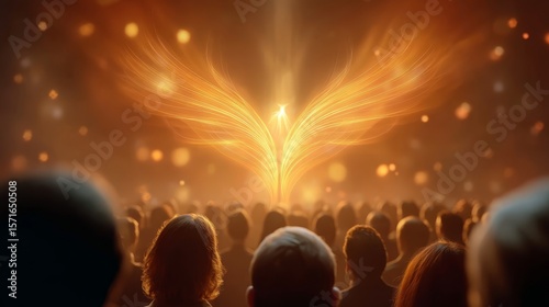 Symbolic Representation of Pentecost Gathering