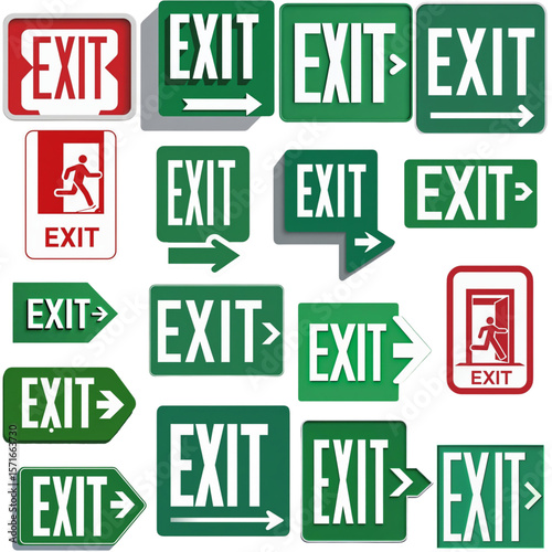 emergency exit sign