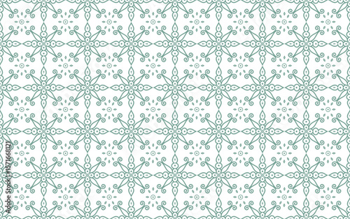 Ornamental seamless pattern. Geomentric background with bohemian aesthetic for wallpaper, textile, packaging, eco friendly products.