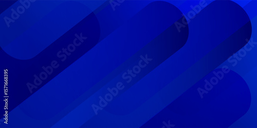 Abstract blue background with glowing geometric lines. Modern blue gradient square shape design. Futuristic technology concept. Suit for brochure, corporate, website, poster, banner, cover modern
