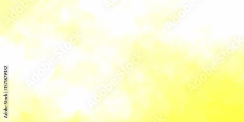 Abstract colorful clouds Pattern for your booklets, leaflets. Warm yellow watercolor beautiful hues of yellow gold. Yellow Metal Gradient. turmeric yellow or mustard yellow grunge texture effect.