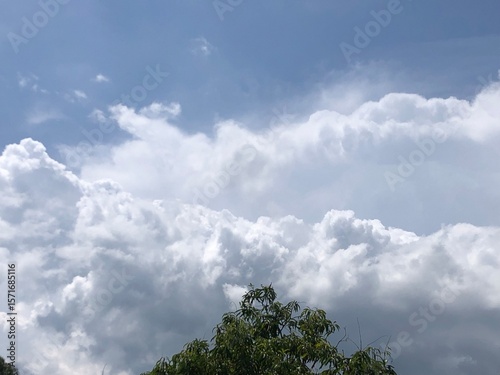 clouds in the sky