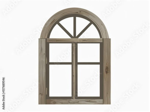 old window in the wall