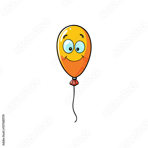 red balloon with balloons