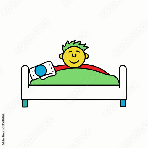 young man sleeping on sofa