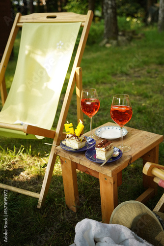 picnic in the garden, birthday 