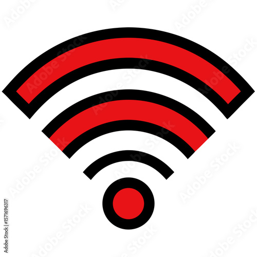 Wifi Symbol With Full Signal