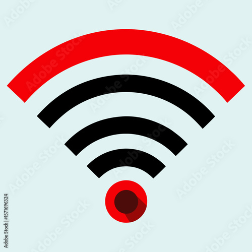 Wifi Symbol With Full Signal
