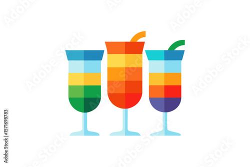 glasses of champagne