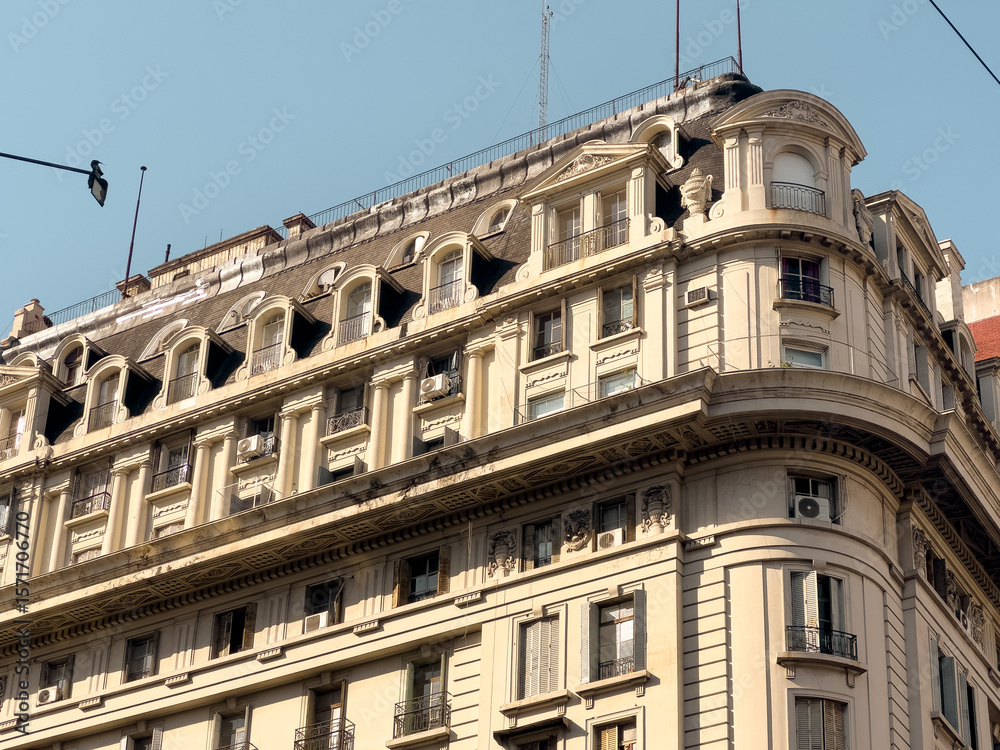 Naklejka premium Building in Buenos Aires