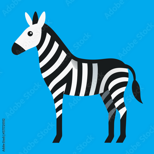 zebra vector illustration