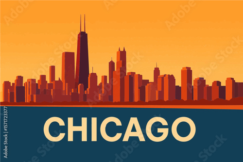 Chicago Horizon in Color

