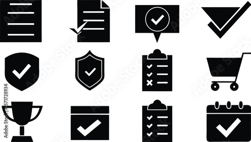 Set of vector icons for design including symbols for web mail phone computer arrow envelope and business buttons