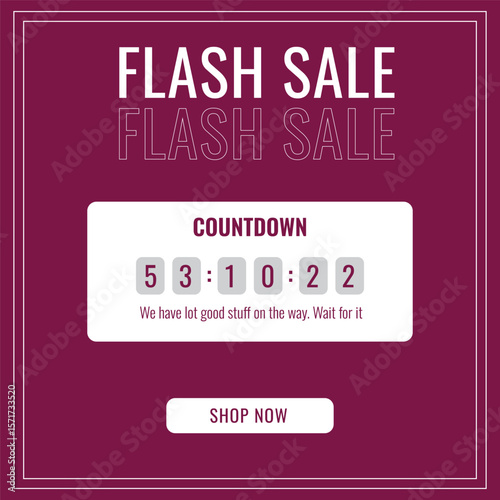 flash sale countdown