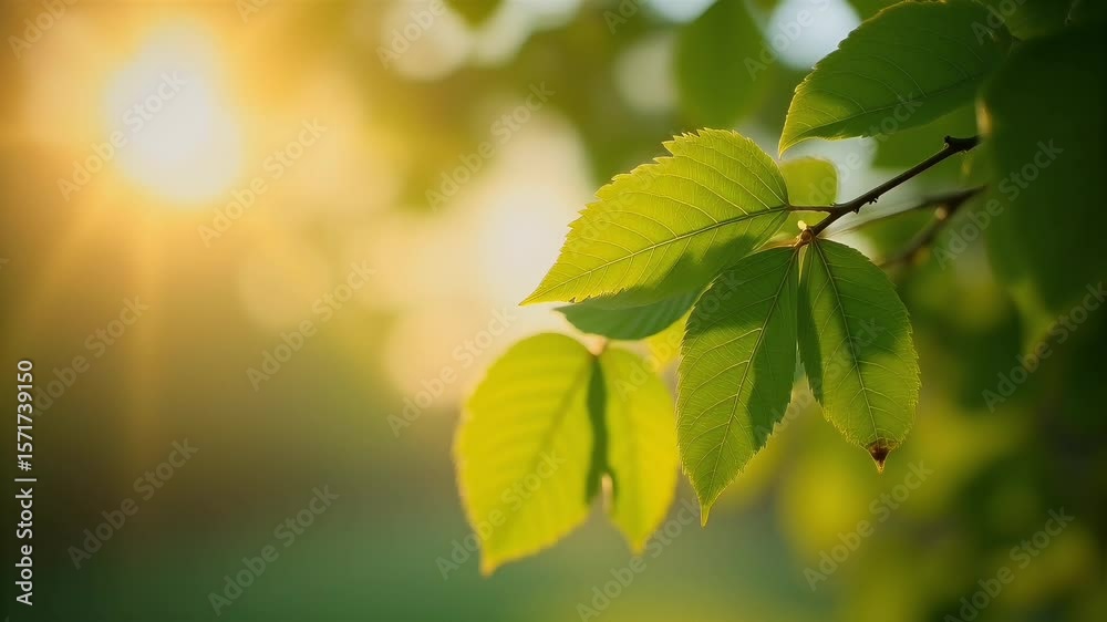 Emerald canopy stirs against golden horizon while soft focus bokeh sparkles between fluttering leaves ultra sharp K footage delivers uplifting natural motion supplying green energy campaigns spa Emerald canopy stirs against golden horizon while soft focus bokeh sparkles between fluttering leaves ultra sharp K footage delivers uplifting natural motion supplying green energy campaigns spa