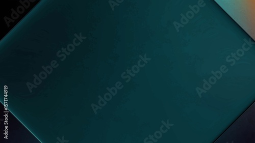 Abstract geometric background with shades of teal and dark accents creating a modern minimalist design ideal for digital projects
