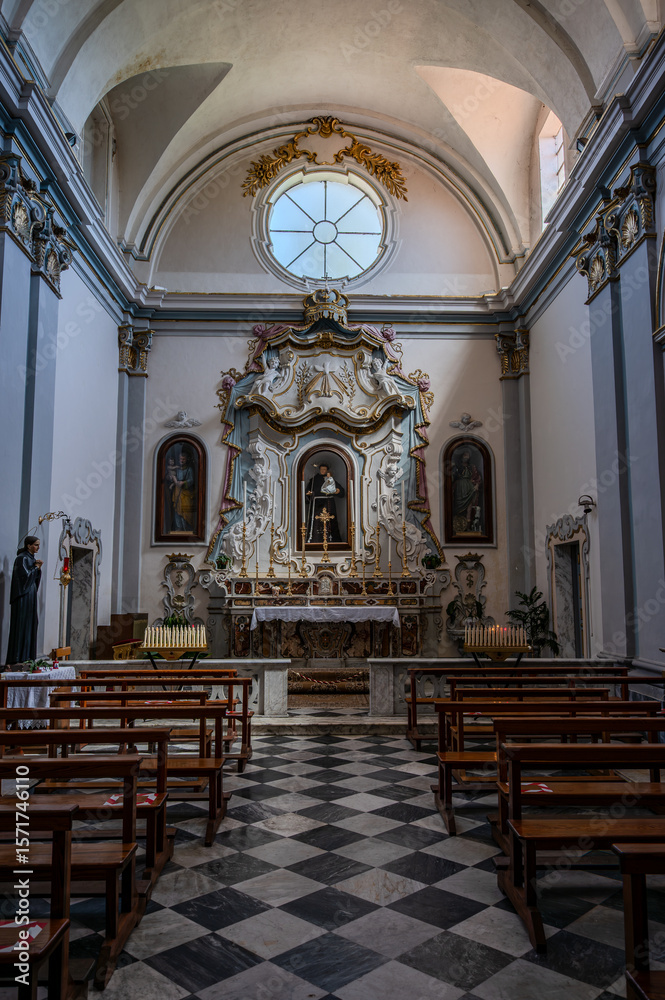 Fototapeta premium Isernia. Molise. The Church of S. Francesco 030525