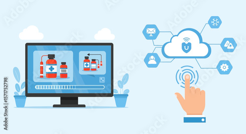 Remote Healthcare And Medicine Technology Platform For Secure Data Management