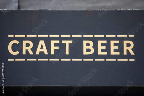Craft Beer Sign