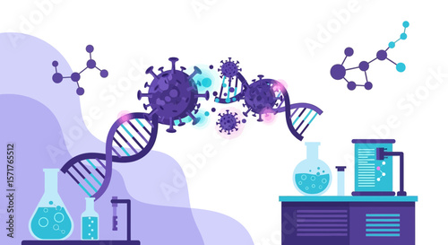 Depiction Of Coronavirus Scientific Exploration And Molecular Analysis