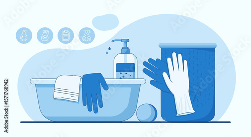 Hygienic Housekeeping Essentials Illustrated For Maintaining Spotless Spaces And Impeccable