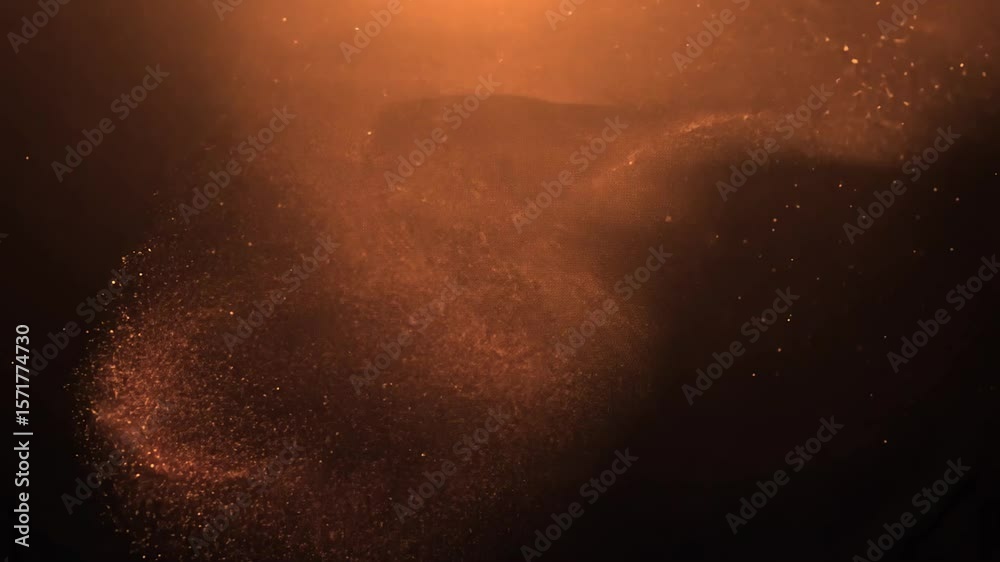 Warm orange and brown gradient background with subtle texture and smooth color flow. The earthy autumn tones create cozy atmospheric mood perfect for seasonal content.