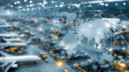 Global air freight network