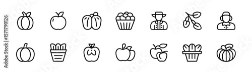 Autumn Harvest Icons