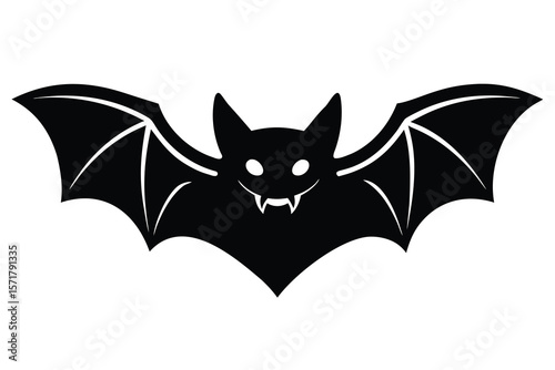 vampire bat vector icon