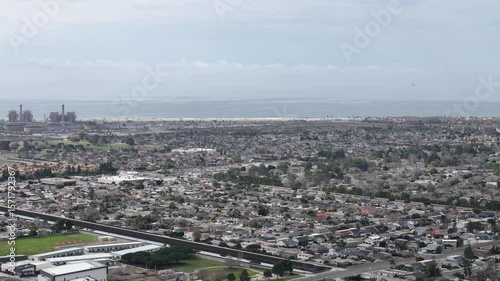 beach aerial view, 4k