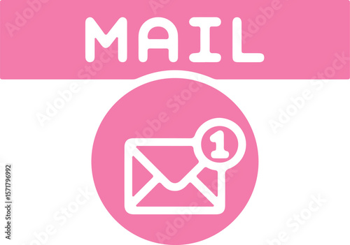 Set of mail envelope icon in linear style. Closed envelope, opened letter,  email. Editable E-mail icon, sign of an incoming unopened message. Vector illustration