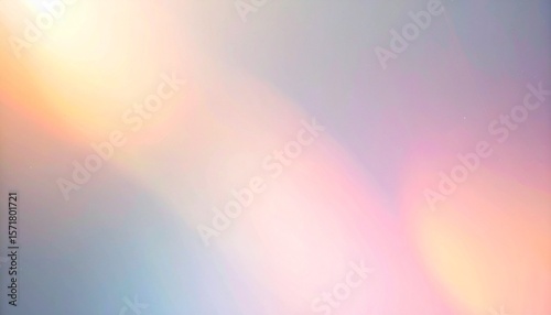 パステルピンクとピーチ色のライトリークが柔らかく広がる、穏やかな粒状感を伴った優しいヴィンテージフィルムエフェクト

