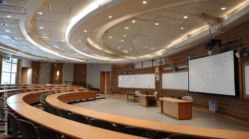 Modern auditorium interior