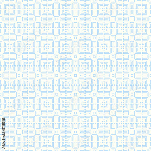 Checks wallpaper. Seamless geometric pattern. Squares background. Polygons ornament. Geometrical motif. Digital paper. Textile print. Web design. Vector art