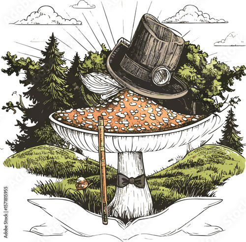 Forest Maestro: Enchanted Mushroom Serenade
