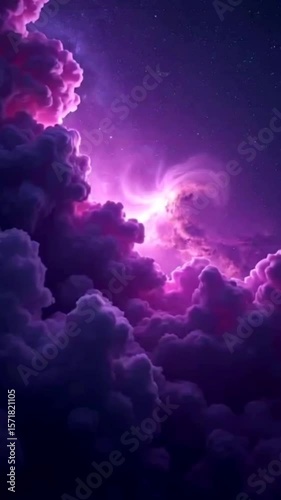 blue sky with clouds