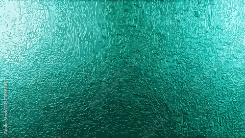 Painted green surface