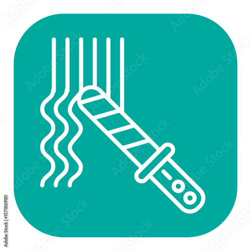 Hair Iron Icon