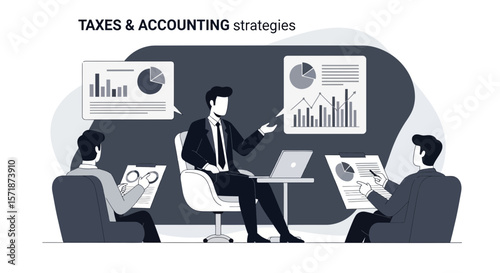 Financial Planning And Consulting Expertise Tax Accounting Management Strategy