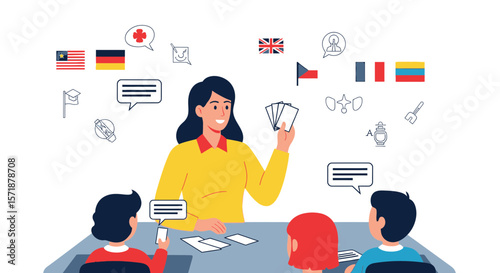 Engaging Language Learning Through Interactive Card Games For Global Communication